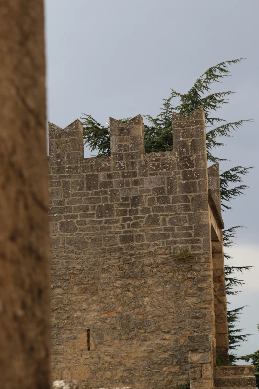 a building made of a stone