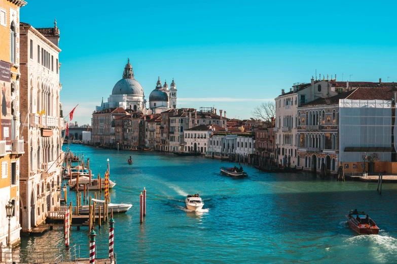 a view of venice from across the canal