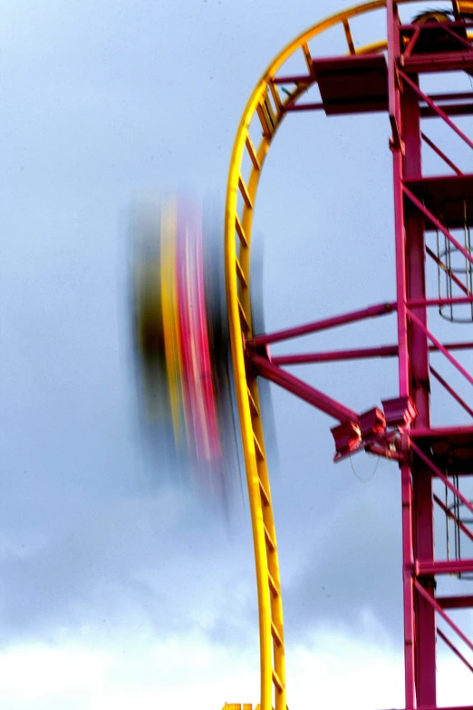 there are several signs at the carnival