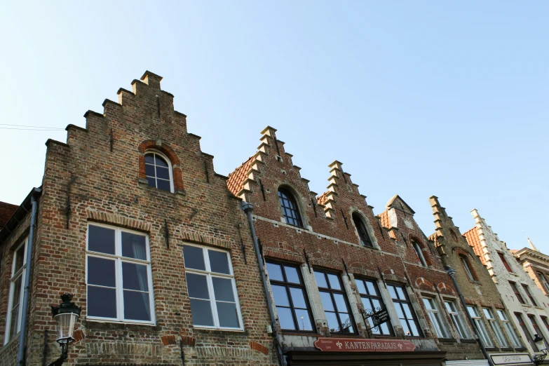 the building has many windows that look like some castle