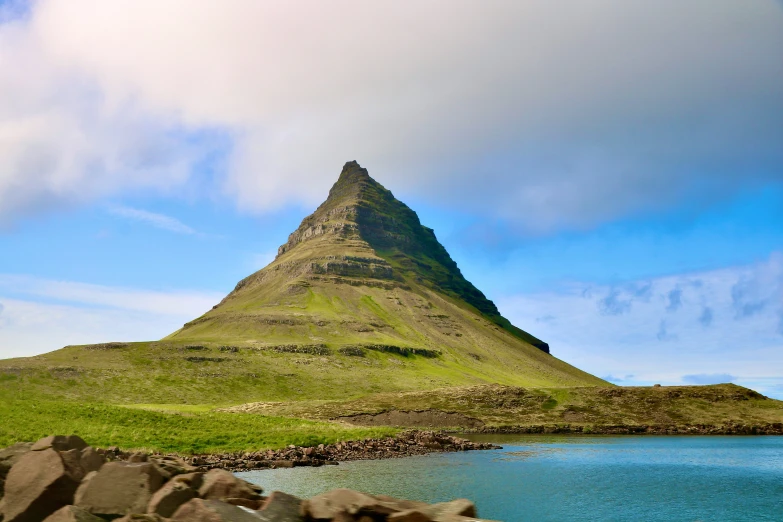 there is an incredible mountain that stands on this hill