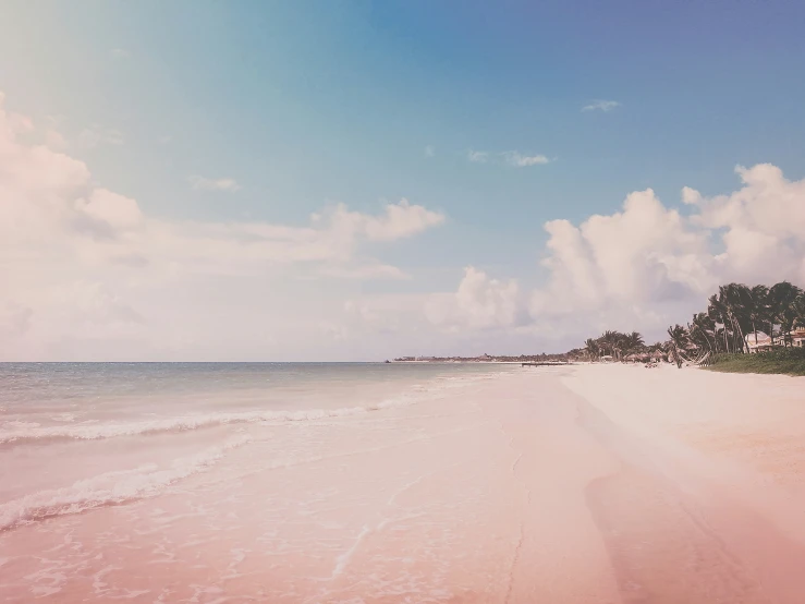 the beach is clean and ready to be found