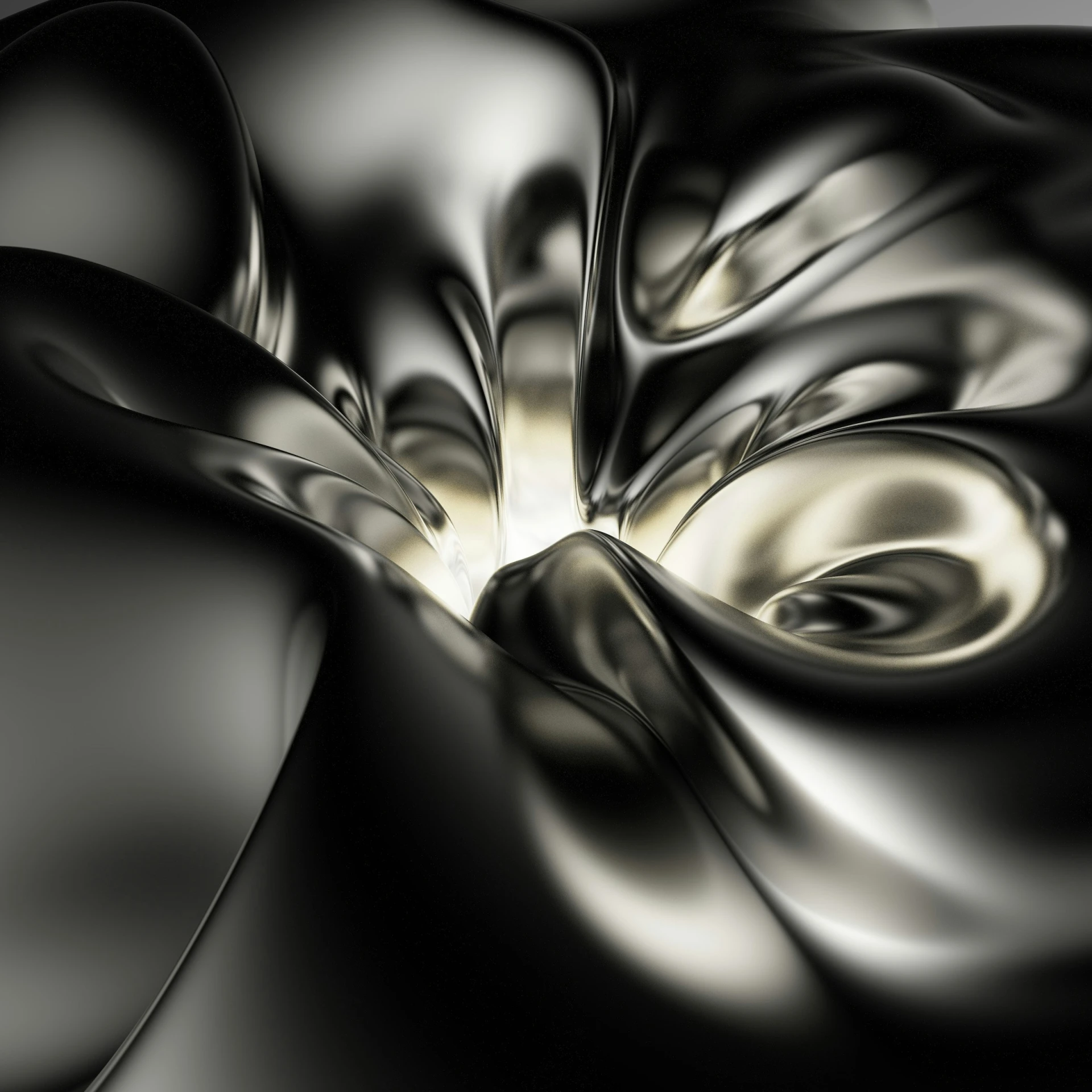 an image of an abstract painting with a swirl design