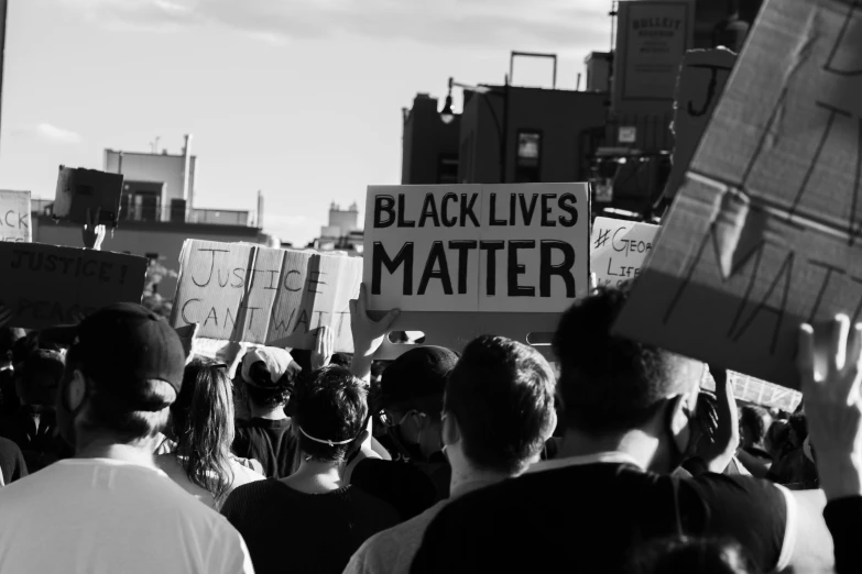 black lives matter protesters march in protest of death