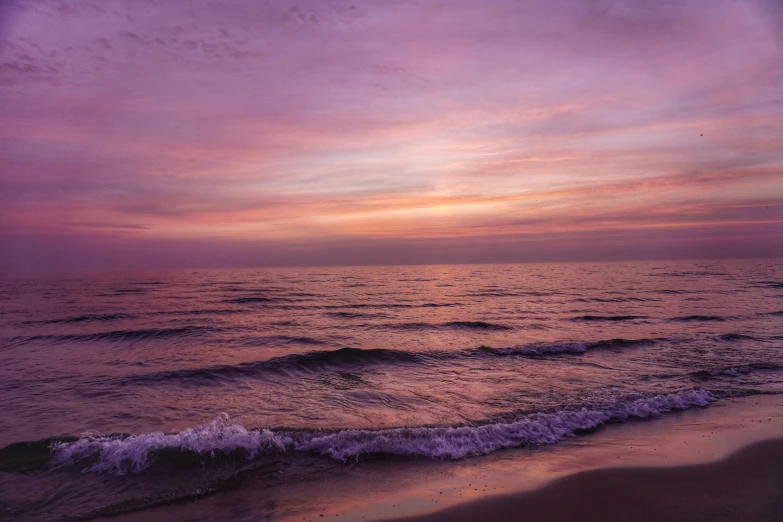 a po of the ocean with some clouds and waves