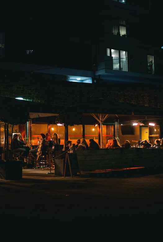 an image of people that are eating at a restaurant