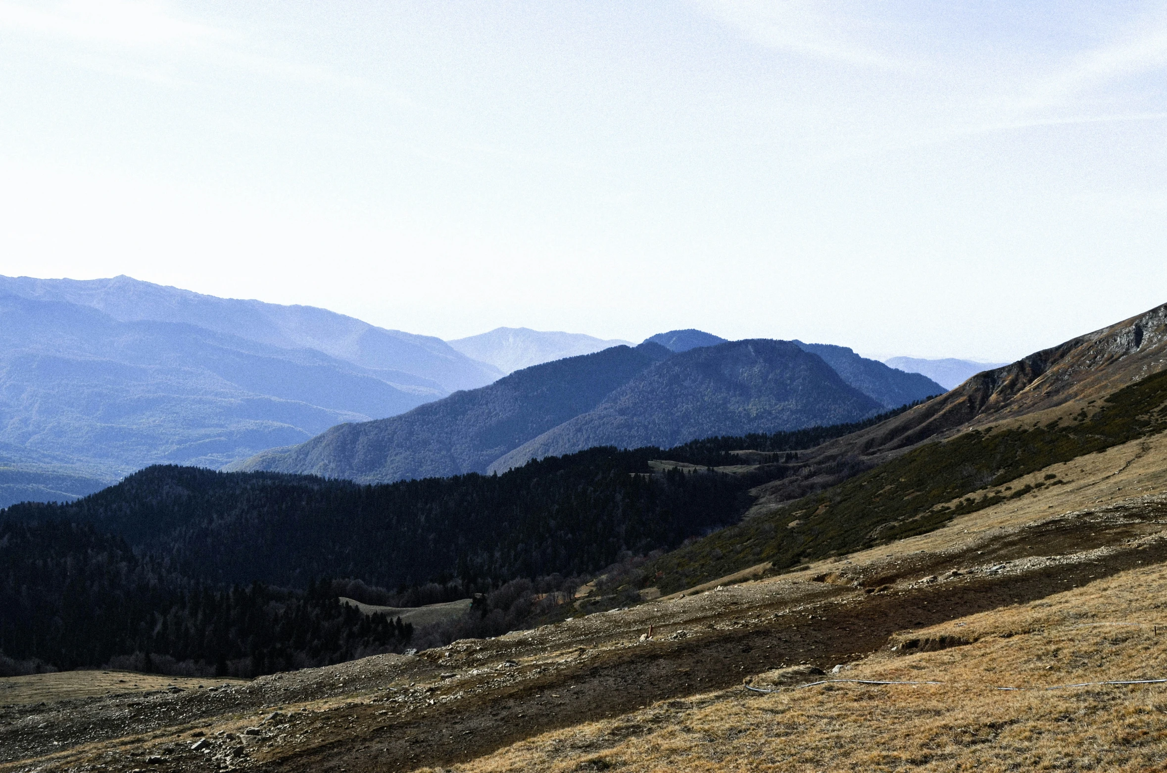 some very pretty mountains in the distance