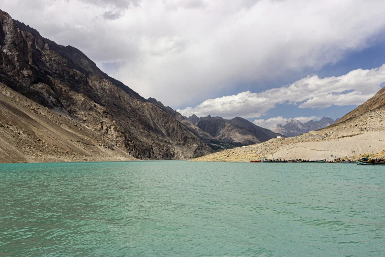 the calm water is empty and clear from any other person