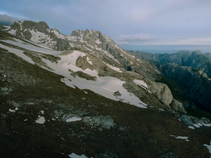 mountains covered in snow and snowshorts on a sunny day