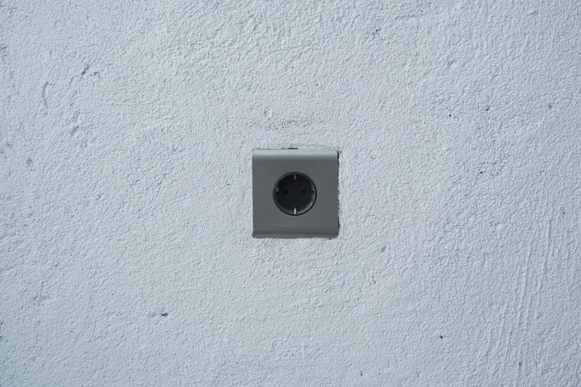 a small square hole in the side wall