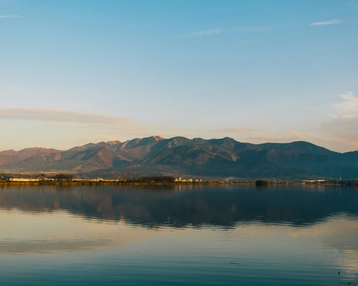 an image of a beautiful mountain lake scene