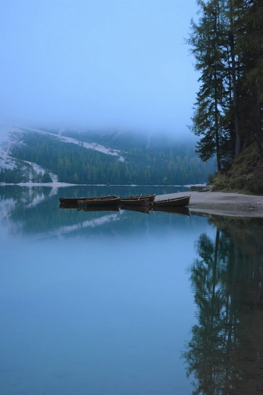 a boat that is sitting in the water