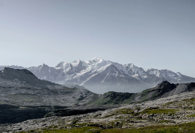 some very pretty mountains with snow capped peaks