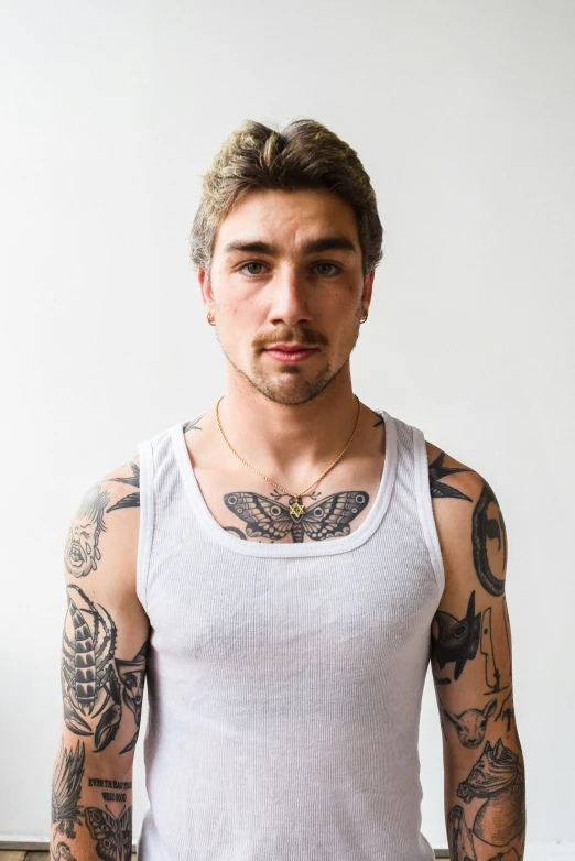 an image of a man with tattoos on his arms