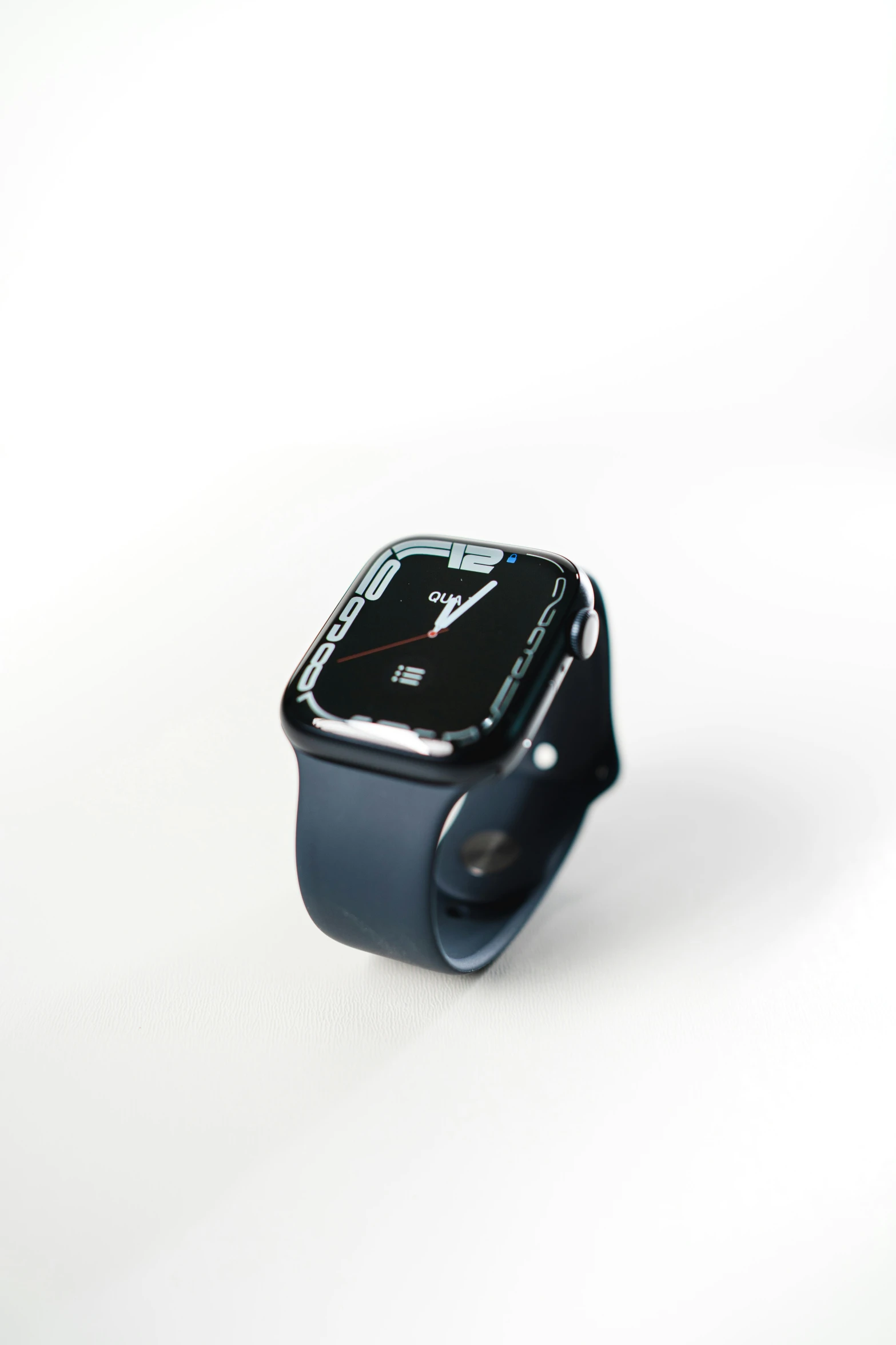 a po of an apple watch on a white background