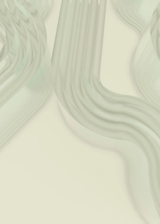 many flowing lines and shapes in a neutral background