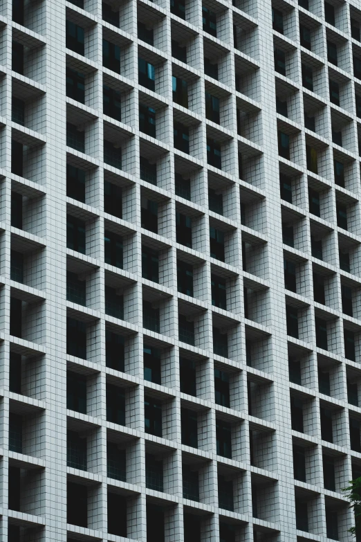 an architectural design in white painted concrete is shown