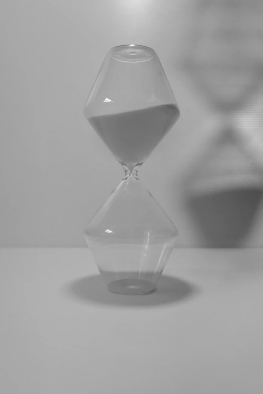 an hour - glass clock with a time remaining
