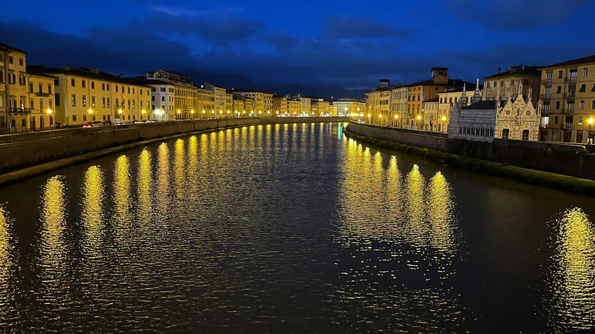 an image of night time in the city