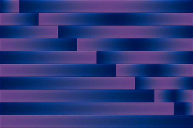 a blue rectangular striped wall, with no image