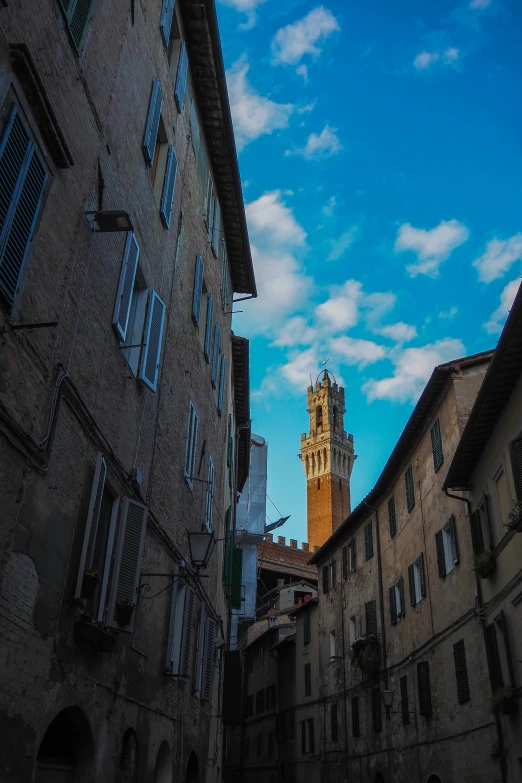 old building with clock tower from the other side