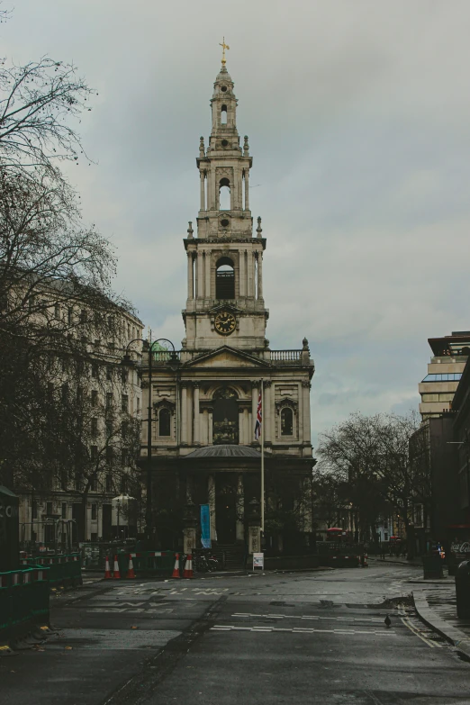 a large building with a clock on the front of it