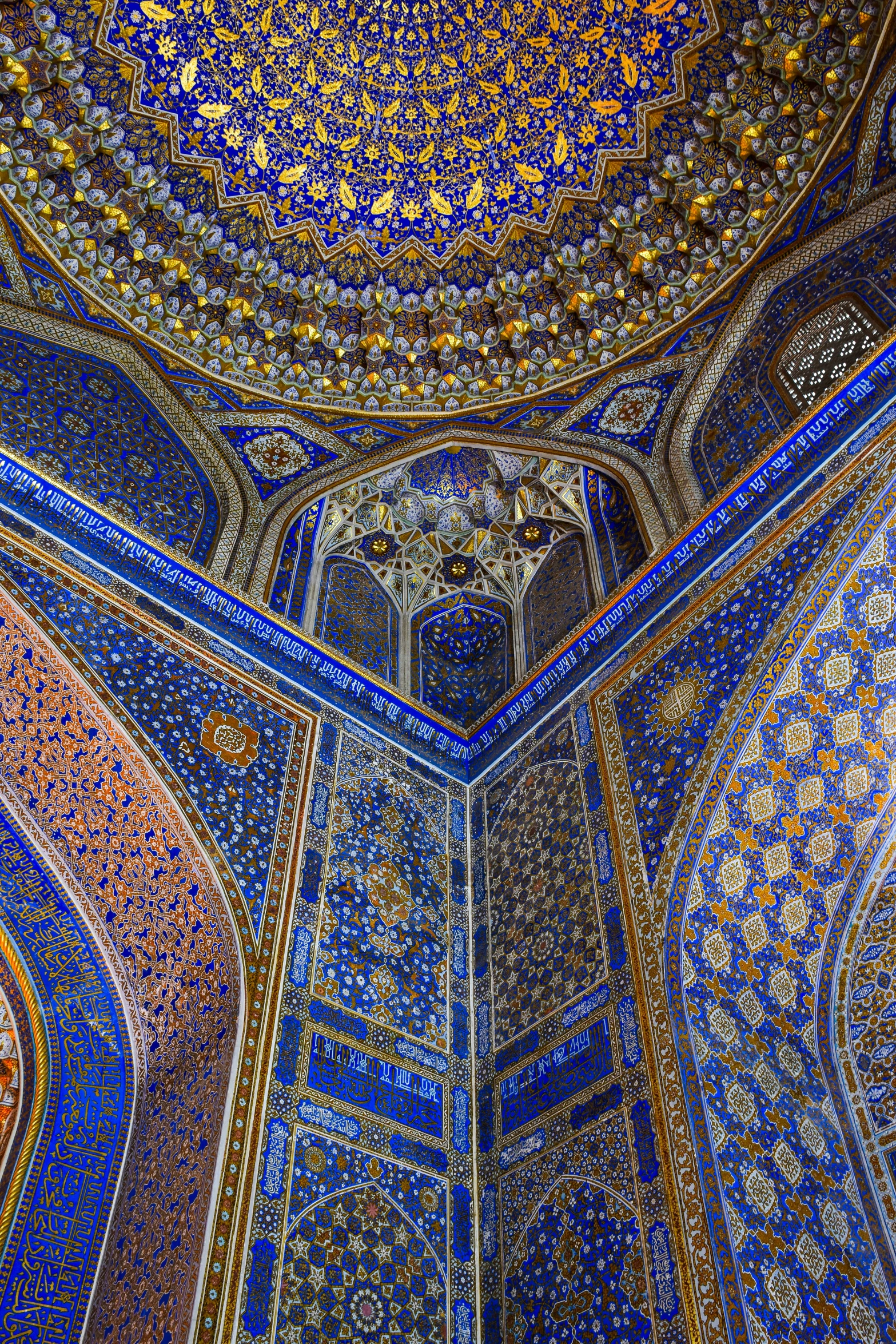 intricate details are seen throughout the architecture of the mosque