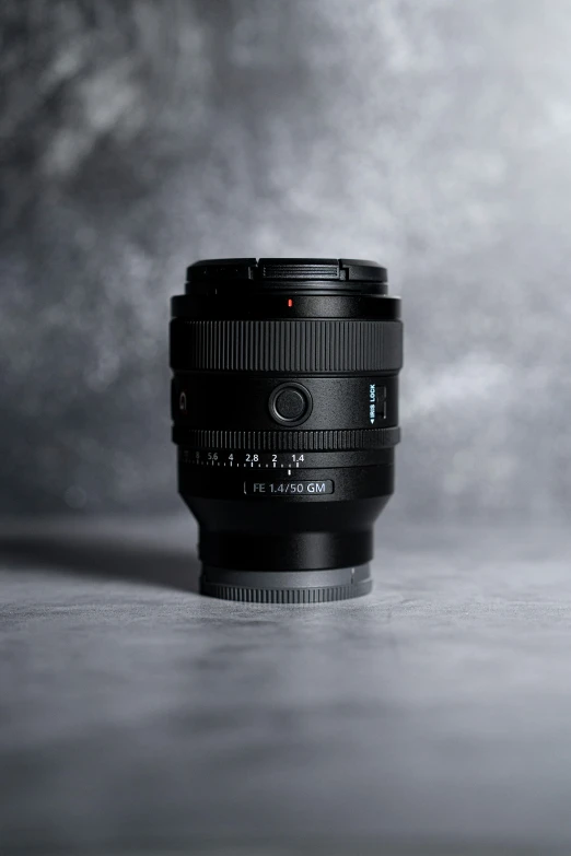 a large lens sitting on a table