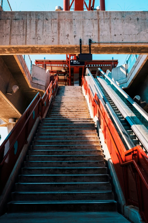 a set of steps leading up to a fire hydrant