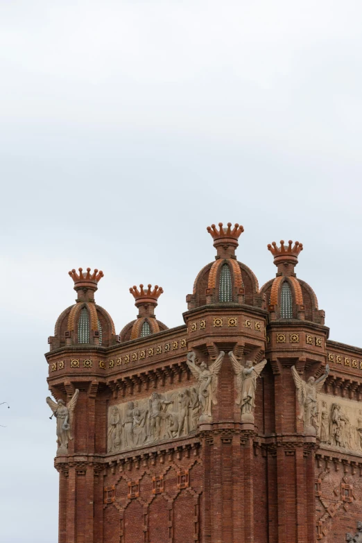 a very big fancy building with some ornate architecture