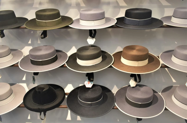the hats on display are not to be missed