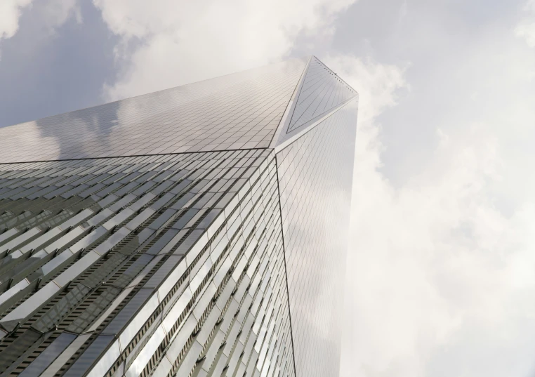 the outside of a tall building with multiple windows