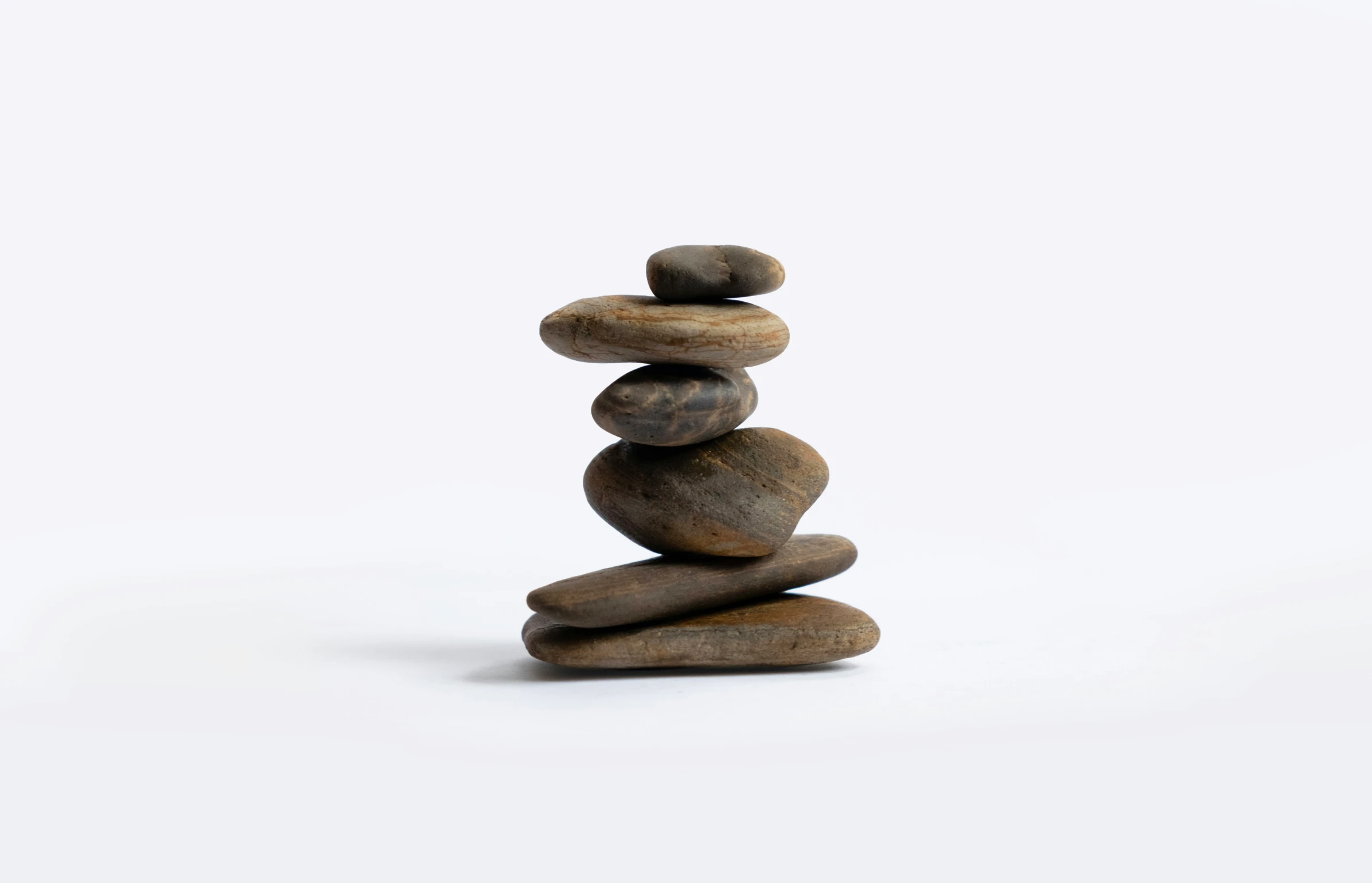 a stack of rocks on top of each other