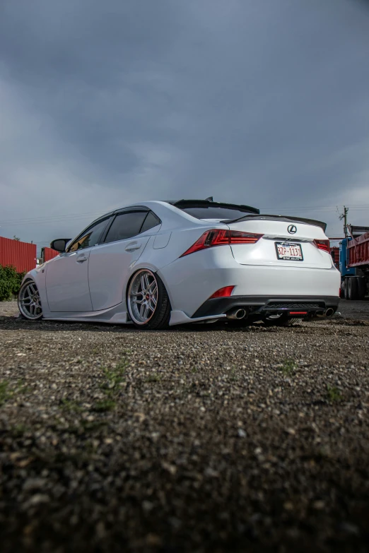 the toyota br - r is shown parked in a parking lot