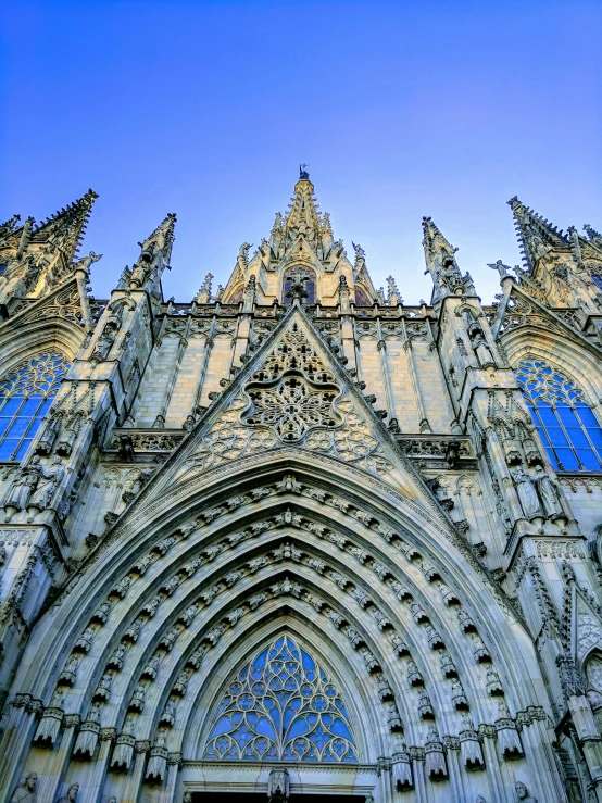 the top view of the architecture of a cathedral