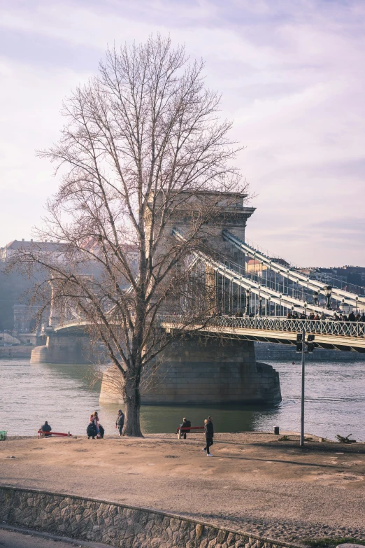 a large bridge spanning the width of a lake