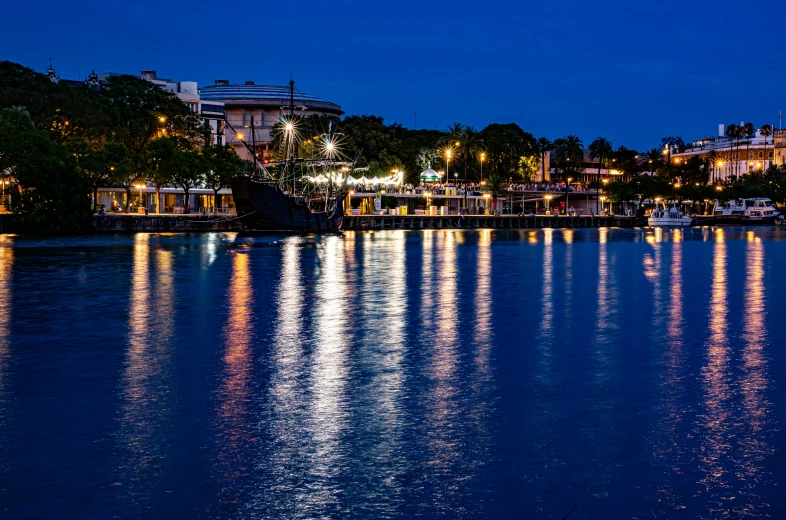 a very long time exposure po of the water