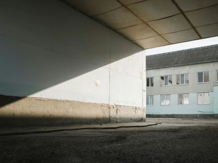 an image of a shadow under a bridge