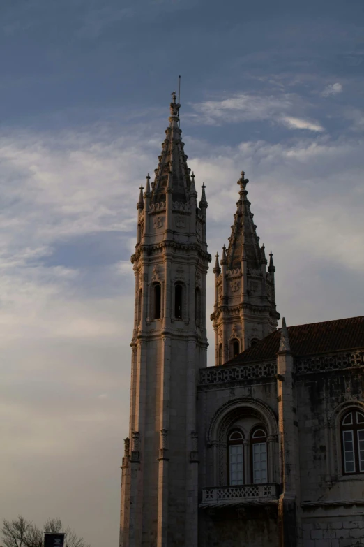 a large castle like building with a clock tower