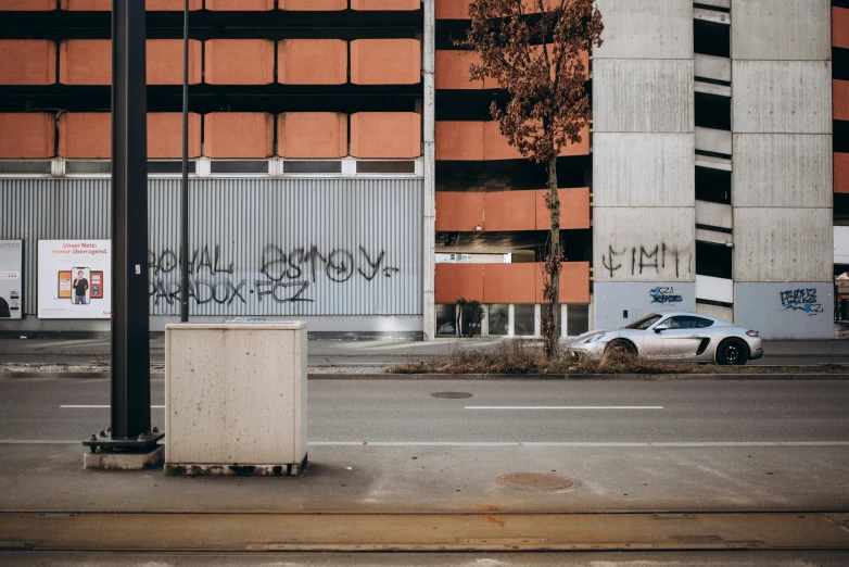 graffiti on the side of an urban building