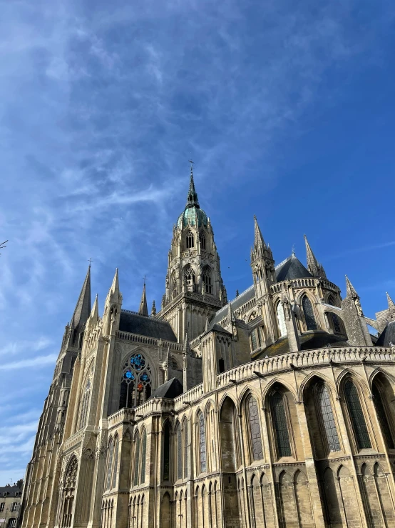 a cathedral in england on a sunny day