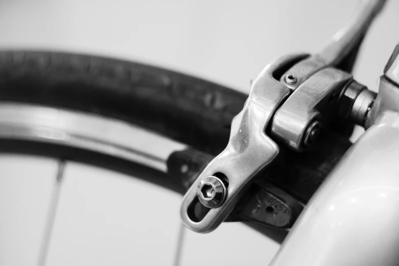 close up view of an object on a bicycle