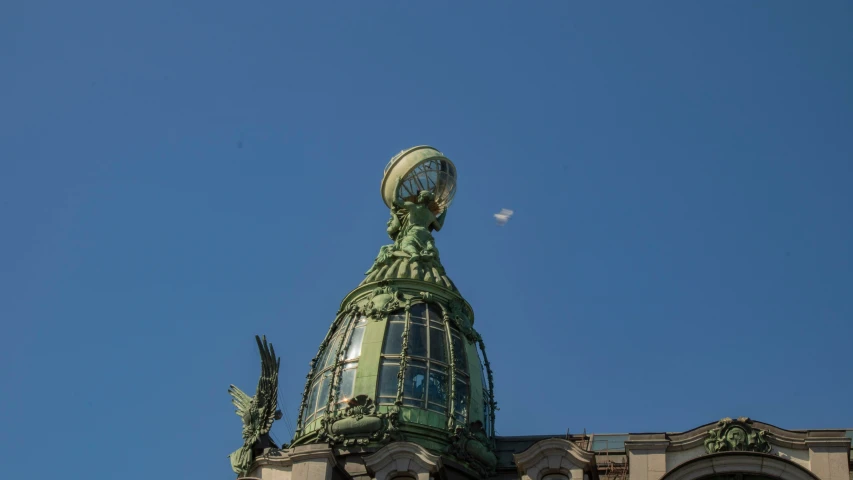 a building with a clock on the top