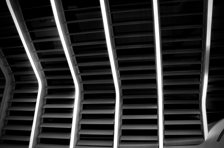 lines and angles are captured from an architectural perspective