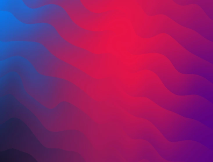 a wallpaper with a multicolored wave pattern