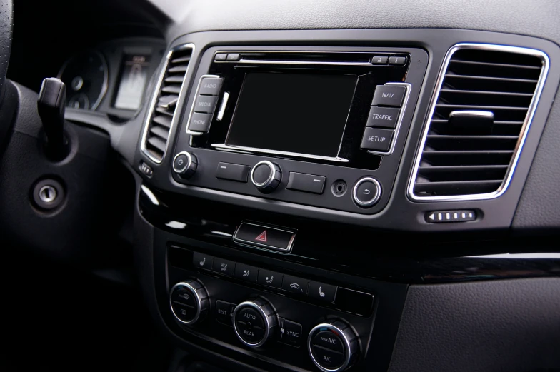 an image of a car with a navigation system