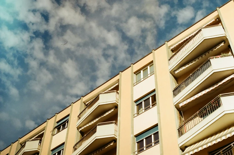 the exterior view of a building from outside