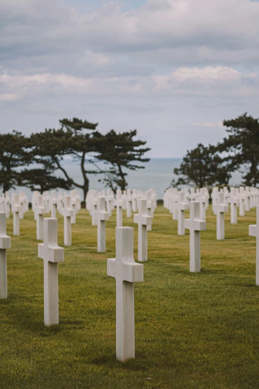 the army cemetery is full of graves