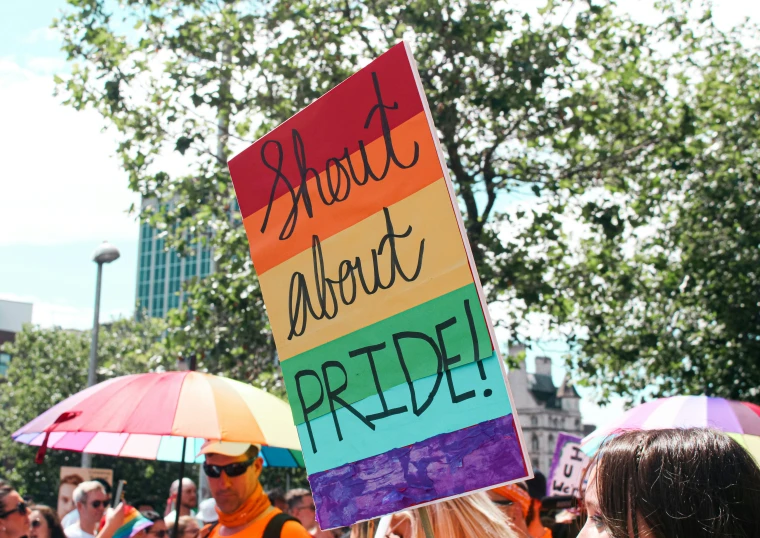 protestors with signs at the same time