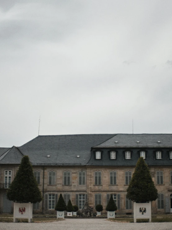 an old building with a clock tower on top of it